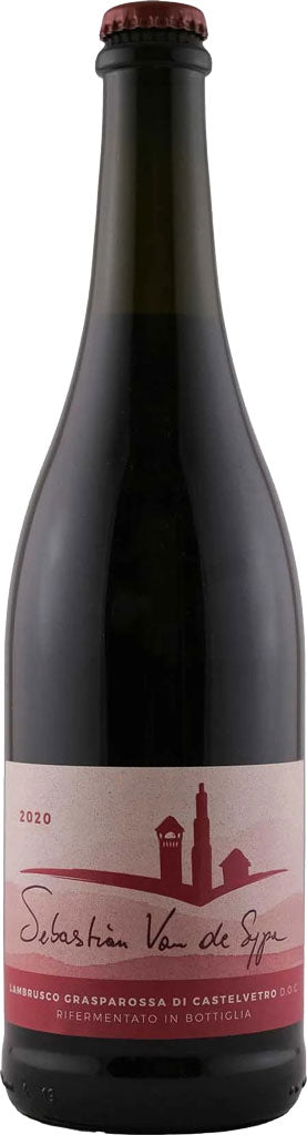 Sebastian Van De Sype Lambrusco Grasparossa Di Castelvetro Rifermentato in Bottiglia 2020 750ml