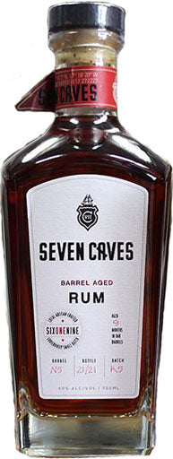 Seven Caves Barrel Aged Rum 750ml