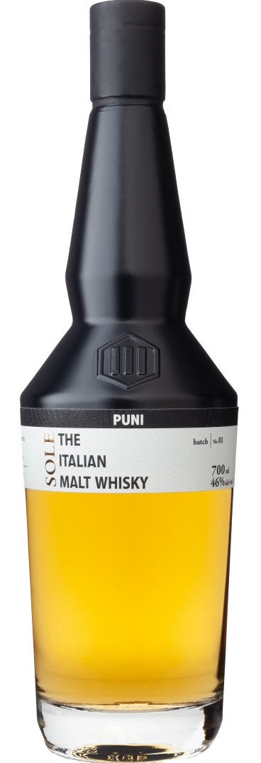 Puni Italian Malt Whiskey Sole Bourbon & Sherry Cask 4 Year Old 750ml