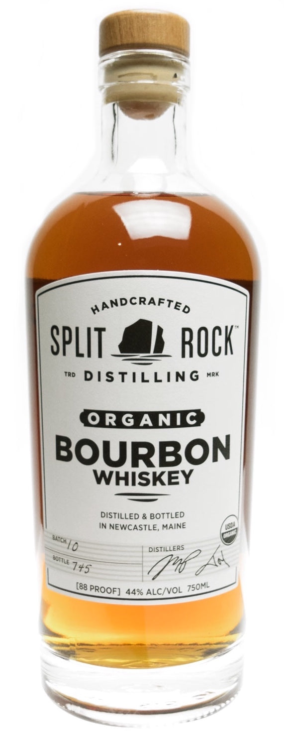 Split Rock Organic Straight Bourbon Whiskey 750ml