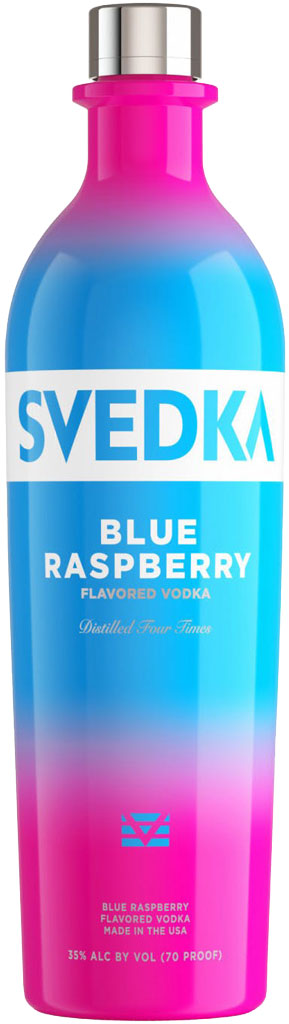 Svedka Blue Raspberry Vodka 750ml