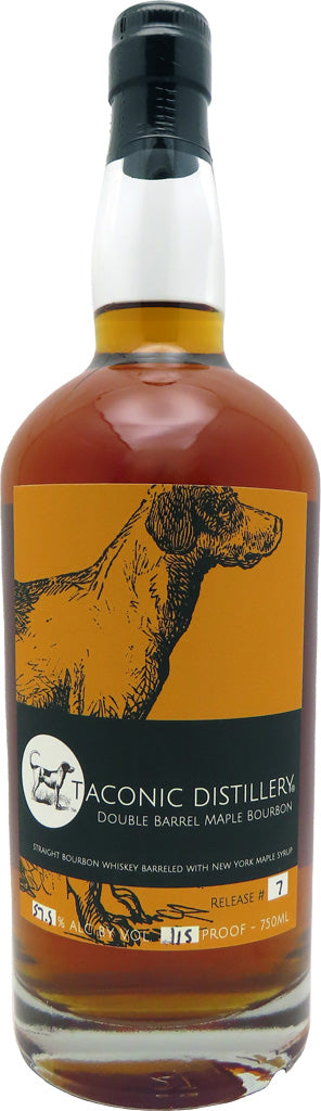 Taconic Double Barrel Maple Bourbon Barrel Strength Whiskey 750ml