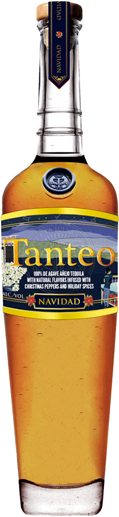 Tanteo Navidad Tequila Anejo 750ml