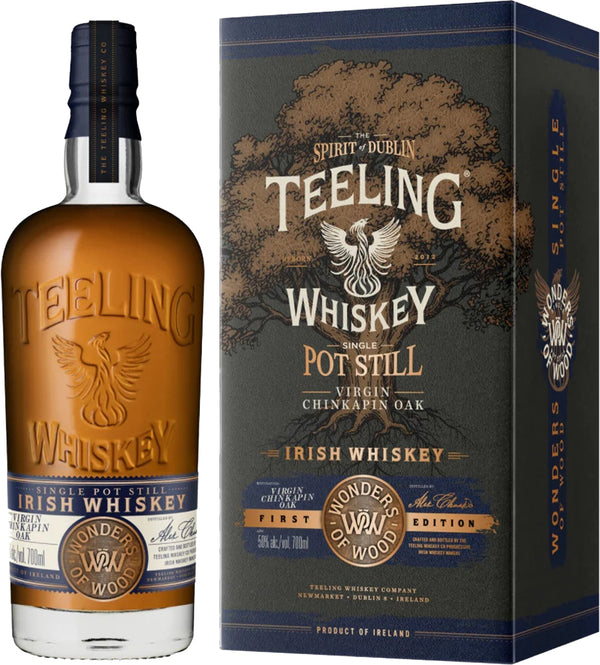 Teeling "Wonders Of Wood" Virgin Chinkapin Oak Pot Still Irish Whiskey 700ml