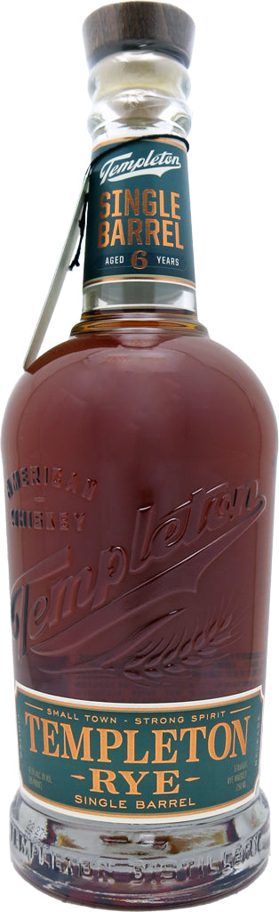 Templeton "Mission Exclusive" 6 Year Old Single Barrel #15 Rye Whiskey 750ml