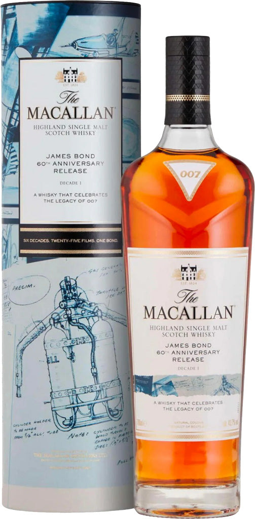 The Macallan James Bond 60th Anniversary Decade I 700ml (Limit 1)
