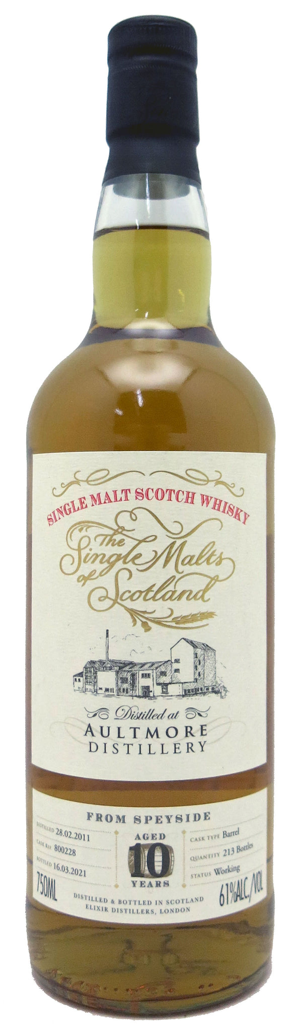 The Single Malts of Scotland Aultmore 2011 10yr 750ml