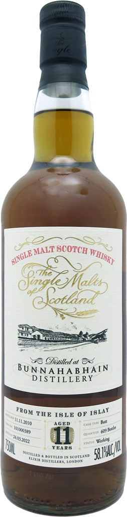 The Single Malts of Scotland Bunnahabhain 2010 11yr 750ml