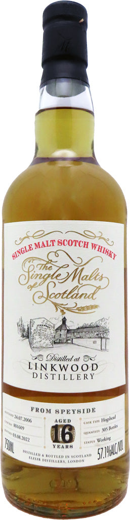 The Single Malts of Scotland Linkwood 2006 16yr 750ml