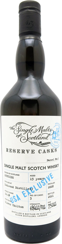 The Single Malts of Scotland Linkwood 2008 13yr 750ml