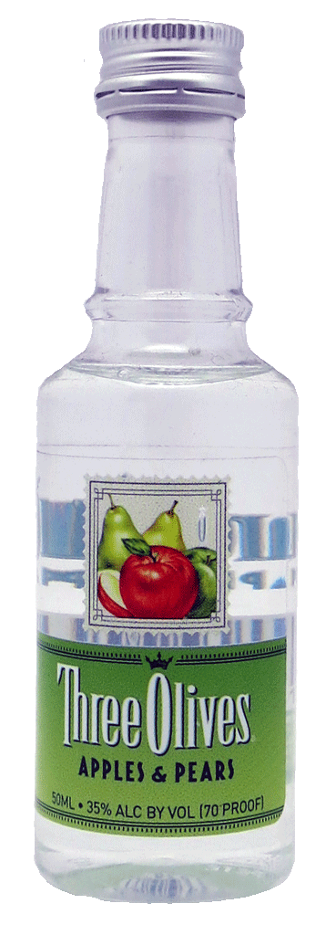 Three Olives Apples & Pear 50ml