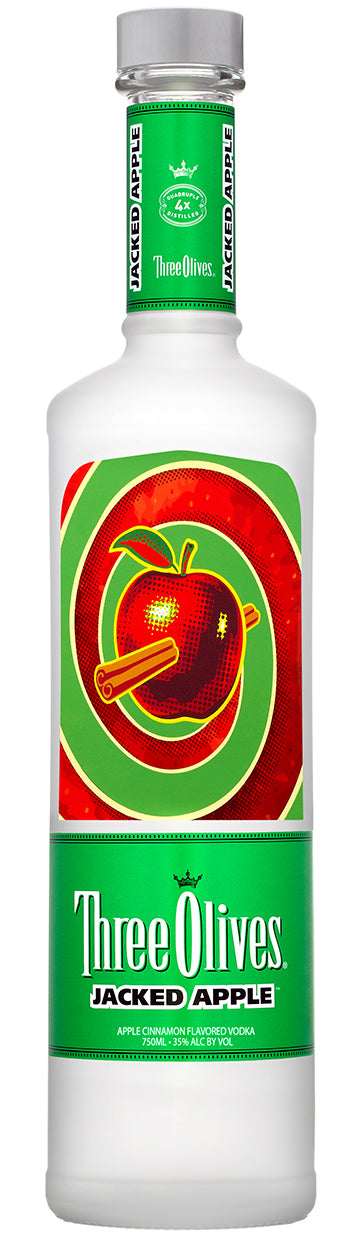 Three Olives Jacked Apple 750ml