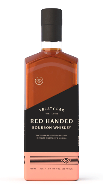 Treaty Oak Red Handed Bourbon Whiskey 750ml