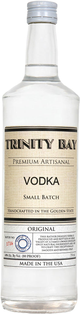 Trinity Bay Artisanal Small Batch Vodka 750ml