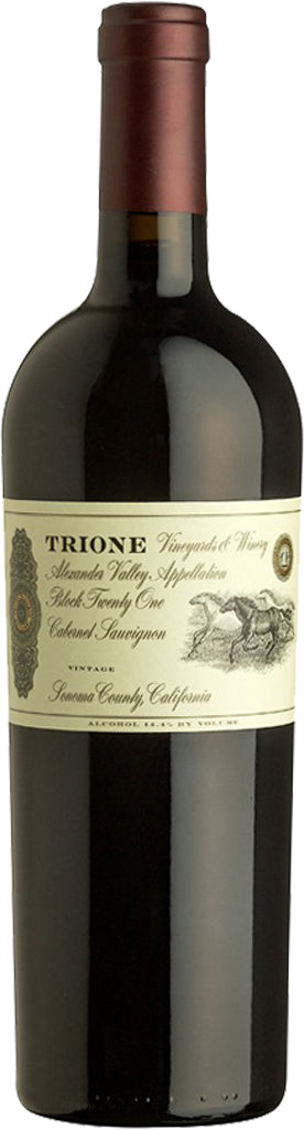 Trione Block 21 Cabernet Sauvignon 2018 750ml