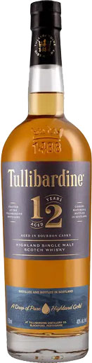 Tullibardine Single Malt Scotch Whiskey 12 Year Old 750ml-0