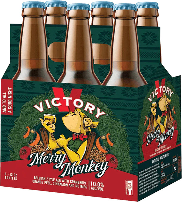 Victory Merry Monkey Holiday Ale 6pk Btls