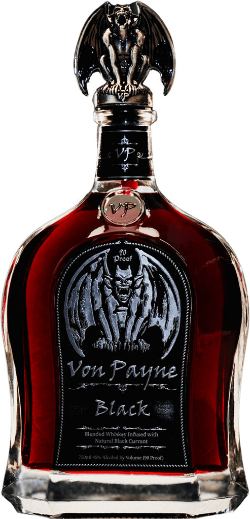 Von Payne Black Blended Whiskey 750ml