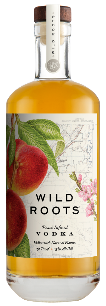 Wild Roots Peach Infused Vodka 750ml-0