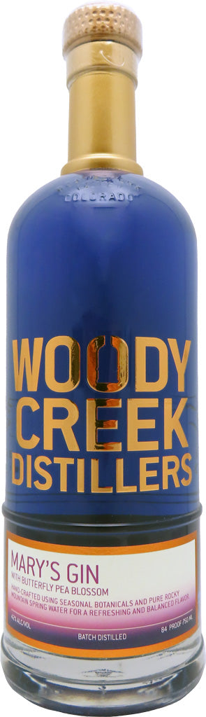 Woody Creek Mary's Gin 750ml