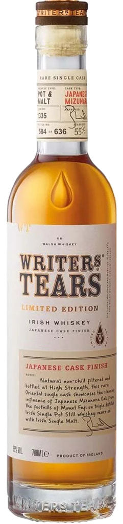 Writer's Tears Mizunara Irish Whiskey 750ml