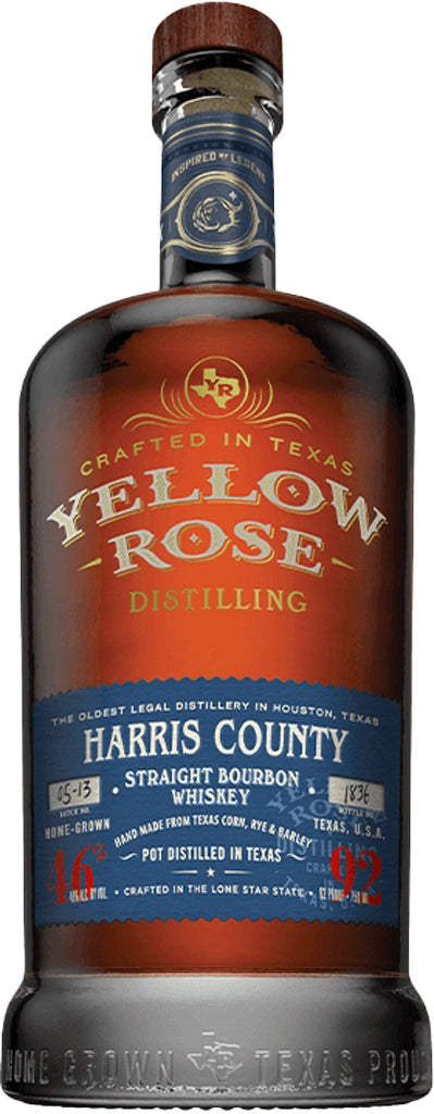 Yellow Rose Harris County Straight Bourbon Whiskey