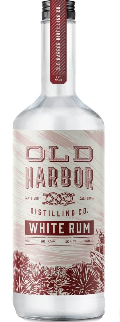 Old Harbor White Rum 750ml