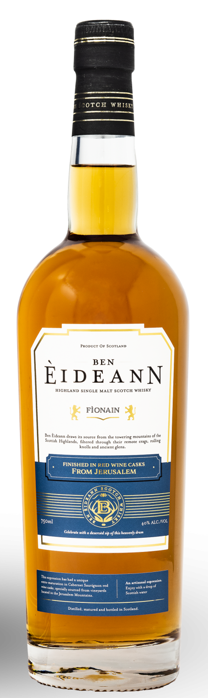Ben Eideann Fionain Jerusalem Red Wine Cask Single Malt 750ml