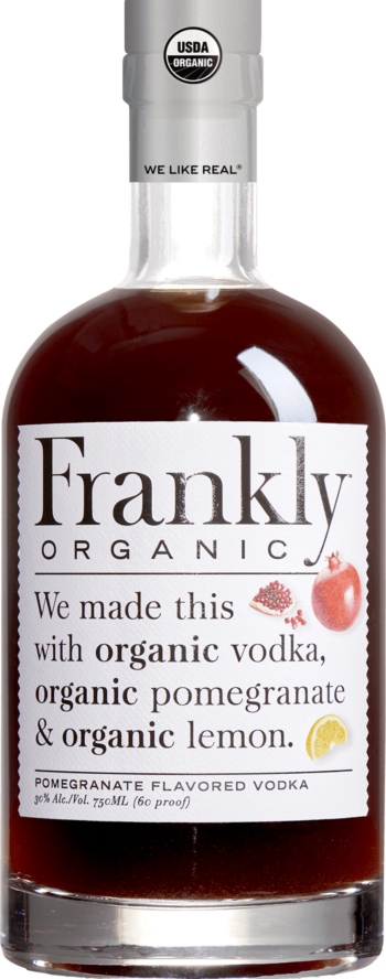Frankly Organic Pomegranate Vodka 750ml