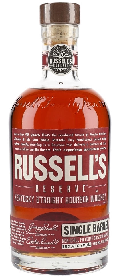 Russell's Reserve Single Barrel 110 Proof Kentucky Bourbon 750ml