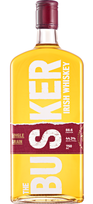 The Busker Single Grain Irish Whiskey 750ml