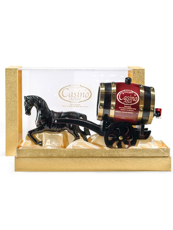 Casino Azul Extra Anejo Tequila "Horse And Carriage" 1L