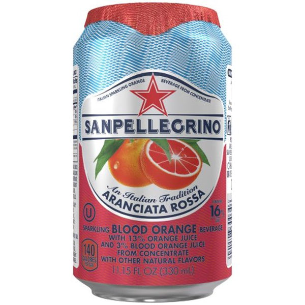 San Pellegrino Aranciata Rossa (Blood Orange) 330ml
