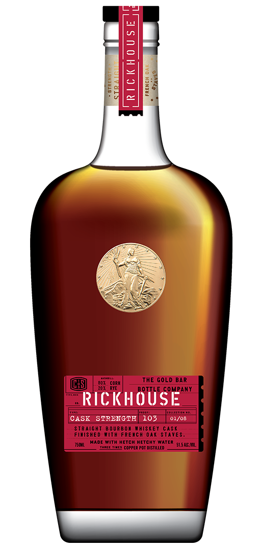 Gold Bar Rickhouse Cask Strength 750ml