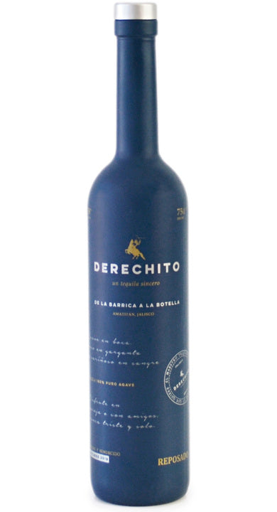 Derechito Tequila Reposado 750ml