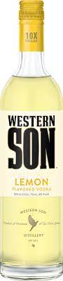 Western Son Lemon Vodka 750ml