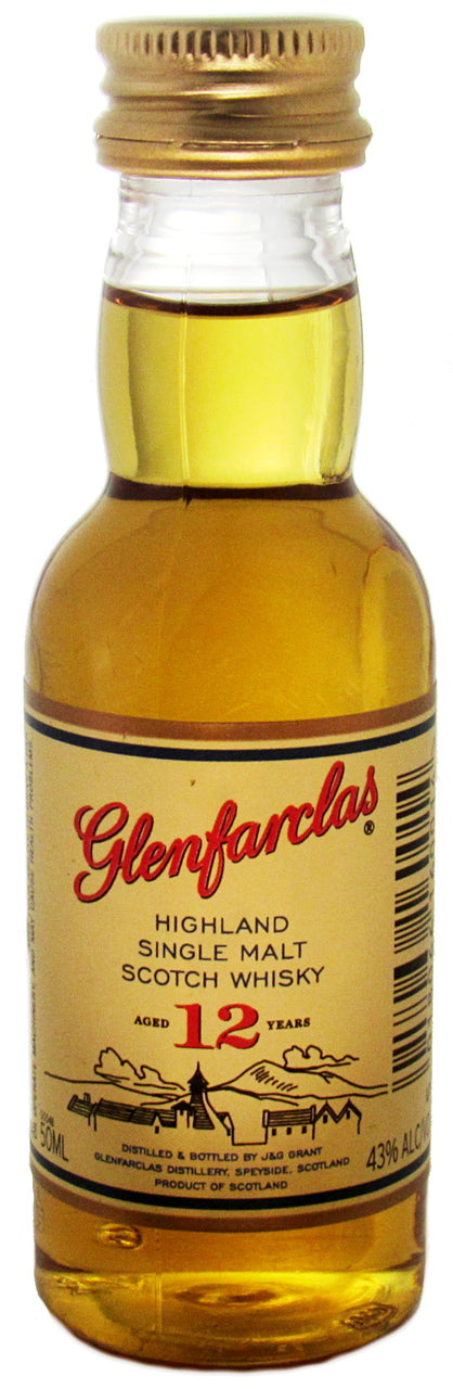 Glenfarclas 12 Year Old Single Malt Whisky 50ml – Mission Liquor