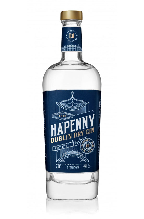 Ha'penny Pot Still Dry Gin 750ml