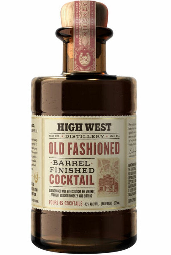 High West Old Fashioned Barrel Finished Cocktail 375ml
