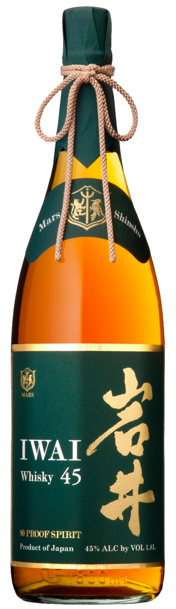 Mars Iwai 45 Japanese Whisky 1.8L