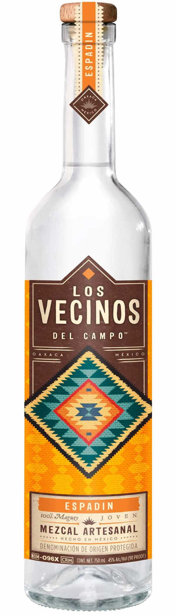 Los Vecinos del Campo Mezcal Espadin 750ml