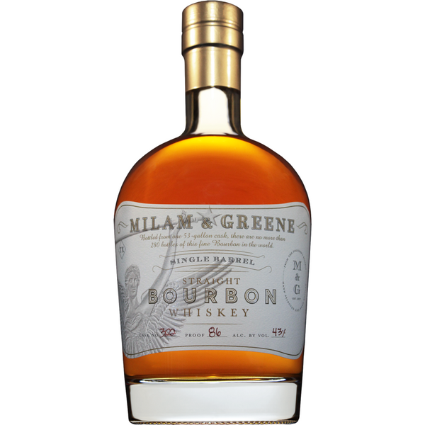 Milam & Greene Single Barrel Straight Bourbon Whiskey 750ml