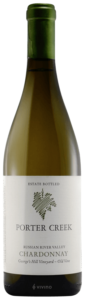 Porter Creek George's Hill Vineyard Russian River Chardonnay 2019 750ml