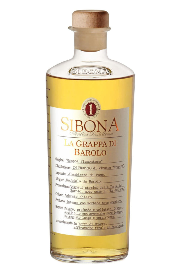 Sibona La Grappa di Barolo 1L