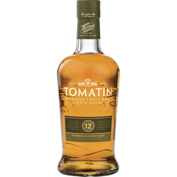 Tomatin Bourbon & Sherry Cask 12yr 750ml