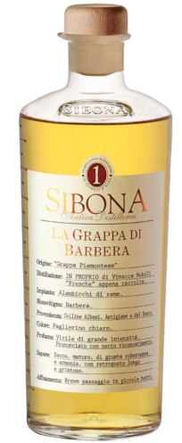 Sibona La Grappa di Barbera 1L