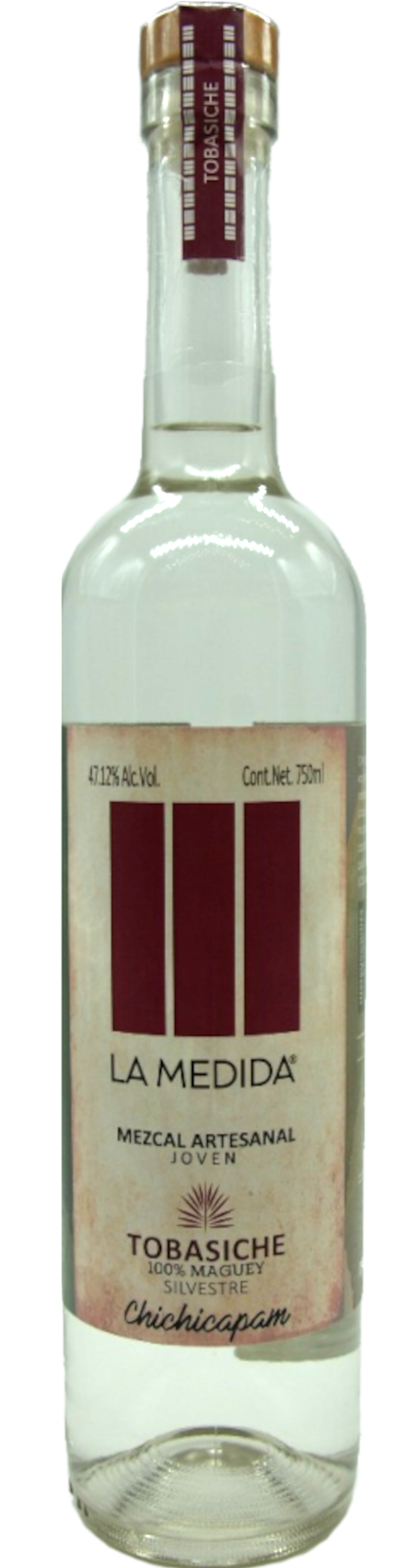 La Medida Mezcal Berta Vasquez Chichicapam Tobasiche 750ml