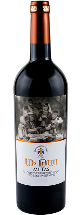 Mi Tas Red Semi Sweet Wine 750ml