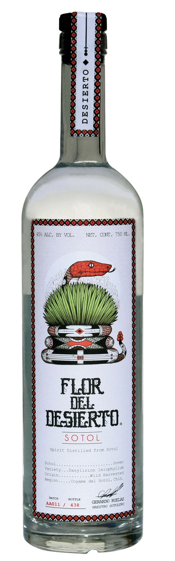 Flor del Desierto Sotol 750ml