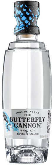 The Butterfly Cannon Tequila Silver Cristalino 750ml